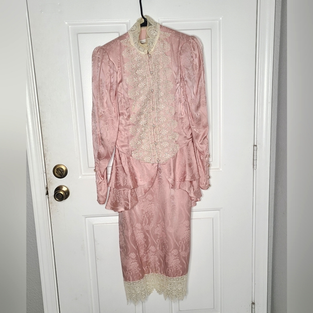 Vintage Shirt and Skirt Set